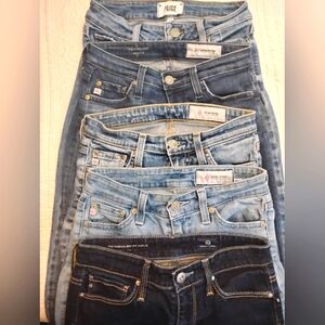 Bulk  pairs (4 AG  size 23 +1 Paige jean size 24